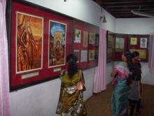 view-inside the gallery .